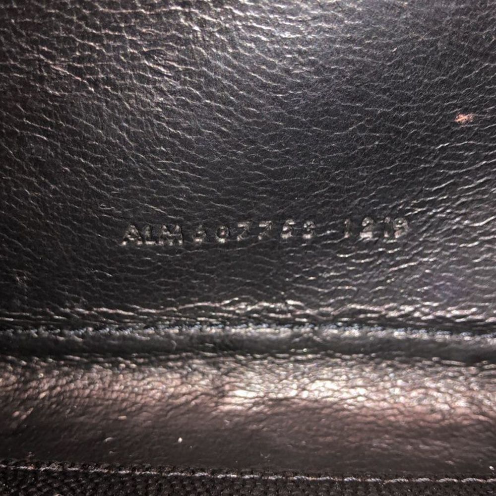 Saint Laurent Uptown Crossbody Bag Leather Mini Black - Picture 9 of 9